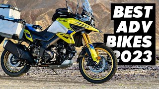 10 Best New amp Updated Adventure Motorcycles For 2023 [upl. by Dehsar]