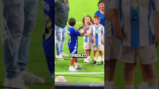 A Mateo Messi no querían darle lo que quería y al final [upl. by Zzabahs]