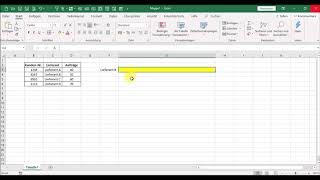 Excel SVERWEIS nach links [upl. by Thomasin]