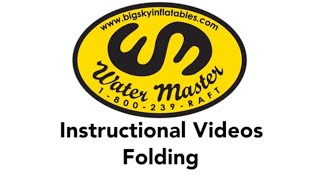 Water Master Folding Instructional Video [upl. by Neehahs]