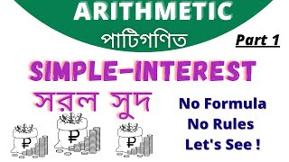 Simple Interest Short Tricks  Maths on Simple Interest  SI Short Tricks  Simple Interest Bangla [upl. by Anayd]