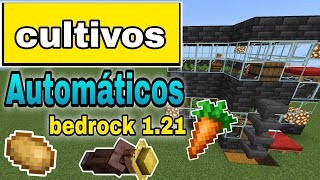 granja de cultivos automatica para minecraft 121 [upl. by Martres706]