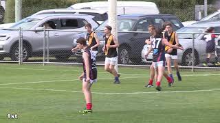 Kingborough v Southern Storm U16 STJFL Round 2 2019 [upl. by Fernand]