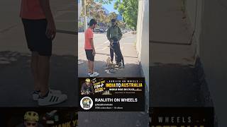 Meeting Ranjith On Wheels shortsfeed telugu dog shorts youtubeshorts shortvideo animals love [upl. by Avrom]