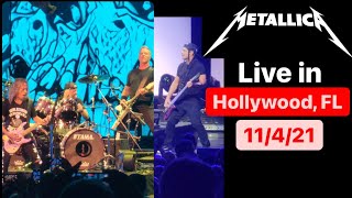 METALLICA Live In Hollywood FL 11421  Concert 4K HDR Video [upl. by Macdonell832]