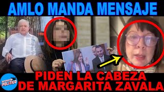 VALIO MADR3S MARGARITA PIDEN SU CABEZA DESDE ESTADOS UNIDOS ¡AMLO REACCIONA [upl. by Namref]