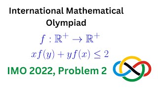 International Mathematical Olympiad IMO 2022 Problem 2 [upl. by Tremain]