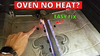 Gas Oven Wont Heat Easy DIY Fix [upl. by Groscr886]