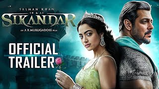 Sikandar Song  Oh Ladki  Salman Khan  Rashmika Mandanna  Sikandar Holi Song  Sikandar Trailer [upl. by Sillyhp]