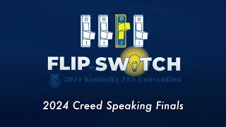 2024 Creed Speaking Finals [upl. by Ecnerolf839]