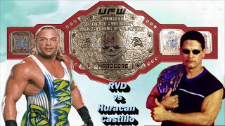 UFW  Huracan Castillo vs RVD  Hardcore Championship wwe2k24 wwc [upl. by Introc99]