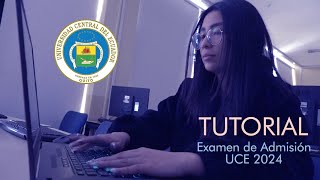 Tutorial Examen de Admisión UCE 2024 [upl. by Jak449]