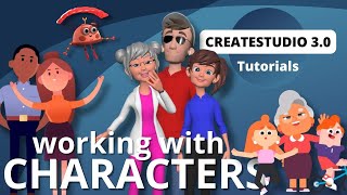 CreateStudioEverything You Need to Know About Characters Tutorial [upl. by Adnak]