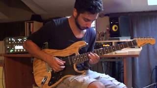 Fooled Again Guitar Solo Richie Kotzen  COVER by Eric Scianna [upl. by Ras]