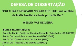 Defesa de mestrado no Programa de PósGraduação em Sociologia na UFMG  Discente Wesley Oliveira [upl. by Ialda42]