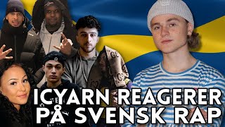 ICY ARN REAGERER PÅ SVENSK RAP  YLTV [upl. by Lirva]