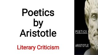 Poetics by Aristotle Summary Explained in Urdu Hindi [upl. by Atauqal]