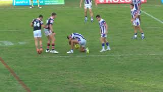 2016  NYC U20s  Round 9  Sydney Roosters vs Newcastle Knights 2nd Half [upl. by Nauwtna965]