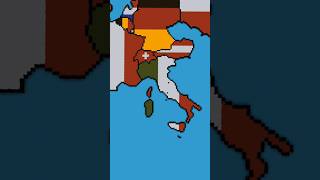 Italy and other micronations timelapse World map part 7 Italy Italian flags maps Minecraft [upl. by Aivat]