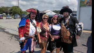 Pirates and Wenches Rock Hall MD 2017Short Chesapeake Wanderlust [upl. by Lalla]