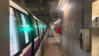 SBS Transit Alstom Metropolis C851E 70877088 Departing Sengkang MRT Station Harbourfront Bound [upl. by Yhpos]