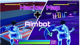 NEW Updated HackerAimbot Creative Map FORTNITE [upl. by Ahsitra]