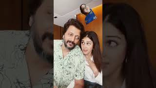 ritesh and Genelia ytshorts funny comedy [upl. by Ahtabbat794]