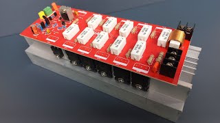 500W True RMS Amplifier Board Review 5200 1943 [upl. by Yhcir]