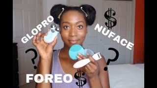 SKINCARE TOOLS  WORTH YOUR MONEY  FOREO GLOPRO NUFACE  Briana Loren [upl. by Ohploda]