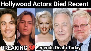 Hollywood Legends Death Recently  Hollywood Actors Died today [upl. by Shieh]