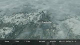 Skyrim All Invisible Chests and locations [upl. by Aihsyak]