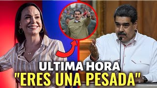 🚨MADURO INSULTA a MARIA CORINA en su RUEDA de PRENSA y CORINA le CONTESTA HUMILLANDOLE ¿QUÉ DIJO💥😱 [upl. by Erdman]