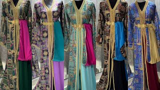 أروووووع وآخر ماكين في خياطة القفطان المغربي الساري الهندي لسنة 2025 caftan marocain caftan [upl. by Gintz]