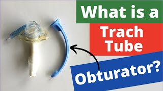 What is a Tracheostomy Tube Obturator shorts Life with a Vent [upl. by Crow]