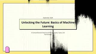 Crash Course Introduction to Machine Learning Course [upl. by Kessiah]