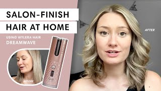 ShoulderLength Curls  Wylera Hair Dreamwave  Han Lowrie Reviews The Revolutionary Wireless Curler [upl. by Aeila]