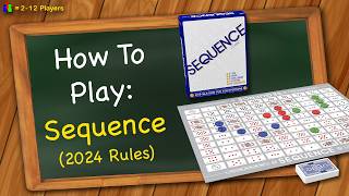 How to play Sequence 2024 Rules [upl. by Macnamara]