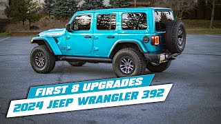 First 8 Mods to my 2024 Jeep Wrangler 392 [upl. by Aramahs]