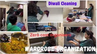 Wardrobe Organization Ideas Space amp Money Saving Hacks HOME ORGANIZATION बैगन भरता Routine vlog [upl. by Ayatal239]