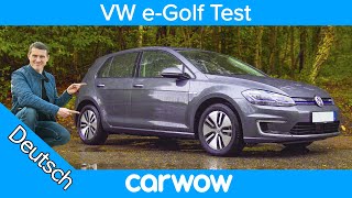 VW eGolf 2020 Test – das preisgünstigste Elektroauto [upl. by Shivers]