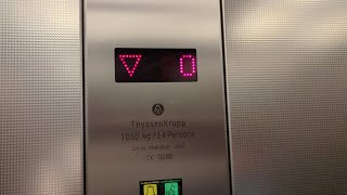 Efficient ThyssenKrupp Lift at the Brunswick Centre in Bloomsbury London [upl. by Jacquenetta]