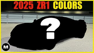 2025 Corvette C8 ZR1 Colors Color Options [upl. by Gabbie582]