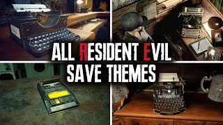 All Resident Evil Save Room Themes 19962023 [upl. by Noellyn]