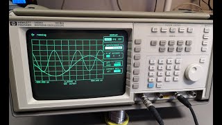 HP 54501A Digital Oscilloscope 1989 4ch 100MHz test teardown [upl. by Sorgalim]