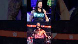 WWE Superstars Face or Heel  Which Version is Better Ep2 shorts wwe trending romanreigns [upl. by Pass]