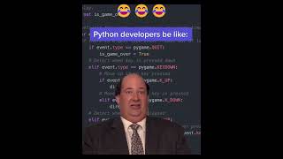 Python developers be like 😂 python pythonprogramming [upl. by Trainer]