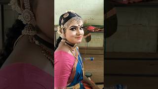 BHARATANATYAM makeup look and performance ✨🙏yt dance bharatanatyam viral shorts entertainment [upl. by Carlock759]