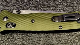 Benchmade Bailout in M4 steel tough and ready better than the 940 [upl. by Enninaej]