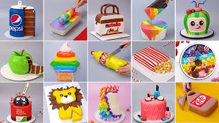 1000 Cake Decorating Ideas Compilation In The World  Fancy Cake Decorating Tutorial [upl. by Nylkcaj]