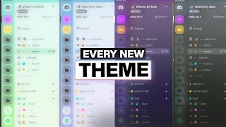 🎨 Heres every new theme on Discord Nitro [upl. by Ashleigh]